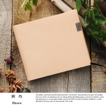 所作 shosa 二つ折り財布 メンズ 本革 2.0 白ヌメ革 ナチュラル  財布 薄い 二つ折り 薄型 日本製 和風 小銭入れあり 和モダン レザー 変わった財布 人気 プレゼント|折り財布|財布・