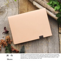 所作 shosa 二つ折り財布 メンズ 本革 1.0 白ヌメ革 ナチュラル  財布 薄い 二つ折り 薄型 日本製 和風 小銭入れあり 和モダン レザー 変わった財布 人気 プレゼント|折り財布|財布・