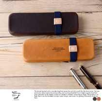 ペンケース 本革 日本製 おしゃれ Butler Verner Sails モールド レザー ペンケース  筆入れ シンプル 小物入れ かっこいい 革|ペンケース|文具