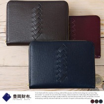 二つ折り財布 メンズ ラウンドファスナー 本革 豊岡財布 × YOUTA 日本製 財布 コンパクト ミニ財布 本革|折り財布|財布・小物