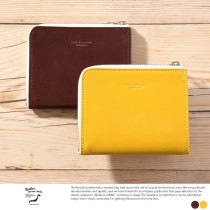 Butler Verner Sails キップレザーシンプル変形 L字ジップハーフウォレット 財布レザー/シンプル/かっこいい/ギフト/|折り財布|財布・小物