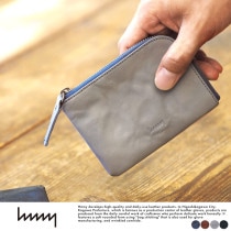 hmny casual L字ファスナー カードケース メンズおしゃれ/レザー/カラフル/コンパクト/|カードケース・パスIDケース|財布・小物