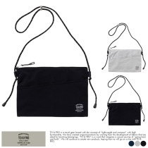 TO&FRO PACKABLE POUCH −SQUARE− 折りたたみサコッシュ 男性ミニバッグ/旅行/携帯/持ち運び/|ショルダーバッグ|バッグ