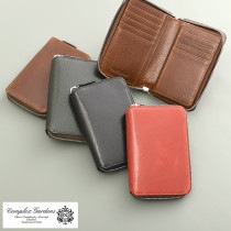 青木鞄 COMPLEX GARDENS ラウンドファスナーミドル財布 百丈 おしゃれ豚革/レザー/カード/たくさん/|折り財布|財布・小物