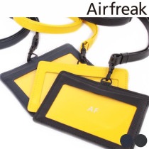 Airfreak 小銭入れ付きIDケース Venice メンズ社員証ケース/社員証入れ/本革 レザー/日本製/|カードケース・パスIDケース|財布・小物