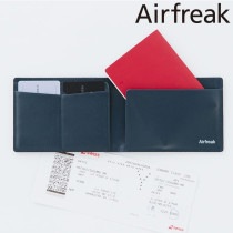 Airfreak パスポートケース Wien ブラック メンズパスポートカバー/パスポート入れ/本革 レザー/日本製/|その他(財布・小物・ケア用品)|財布・小物