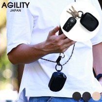 AGILITY カセット ラークマイルド イヤホンケース ポーチメンズ 男性/本革 撥水レザー/カラビナ/AirPods ケース 第3世代/|その他（財布・小物）|財布・小物