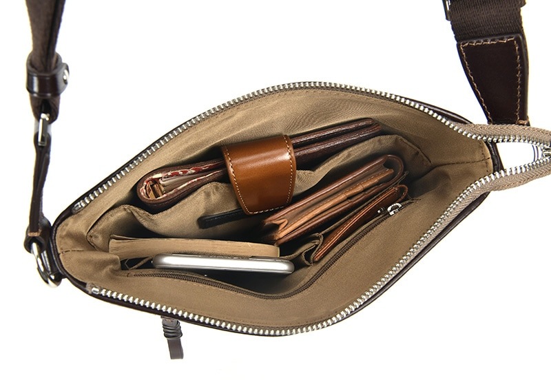 Kiefer neu レザーショルダーバッグ Ciao キーファーノイ縦型/薄マチ