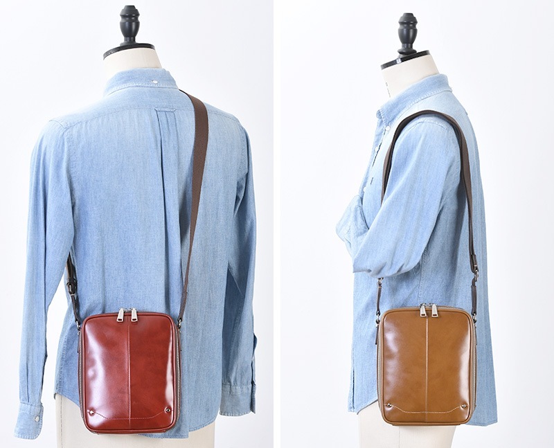 Kiefer neu レザーBOXショルダーバッグ Ciao キーファーノイ