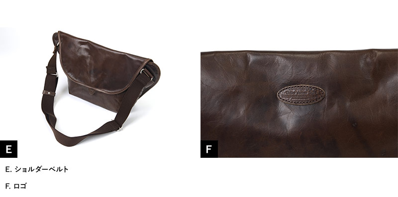 Butler Verner Sails 日本製 ポニー ミニメッセンジャー ショルダー