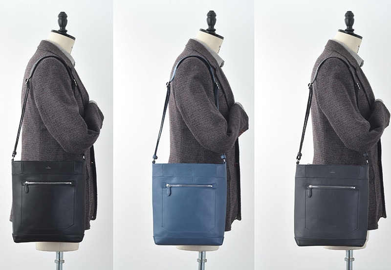 青木鞄 la GALLERIA レザーショルダーバッグ Cielo ミニショルダー