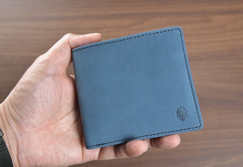 Bianchi 二つ折り財布 小銭入れあり brina 本革イタリアンレザー/小銭