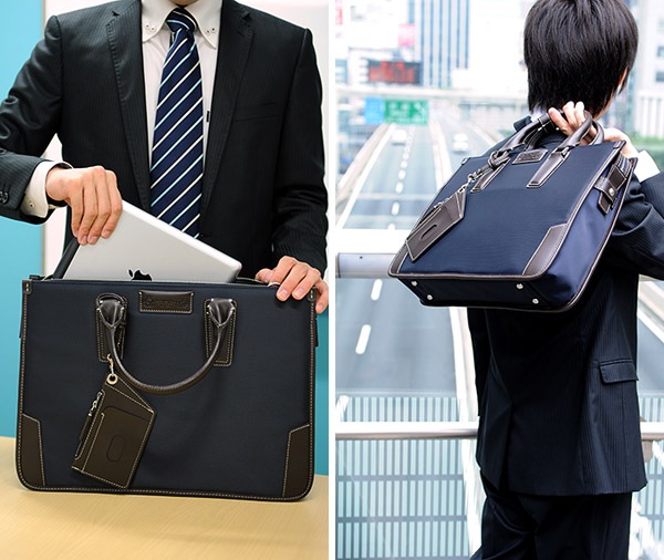 メンズ ビジネスバッグ 通勤 ブリーフケース Pid graba ショルダー