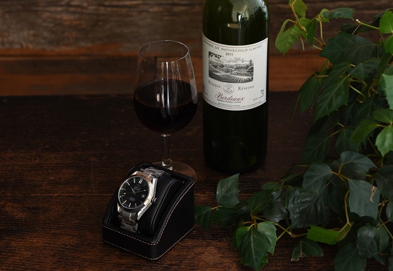 ウォッチスタンド 1本用 Elementum 腕時計置き卓上/腕時計