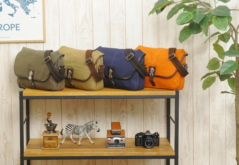 豊岡鞄 直帆布ショルダーバッグ キャンバス ショルダー バッグ 日本製