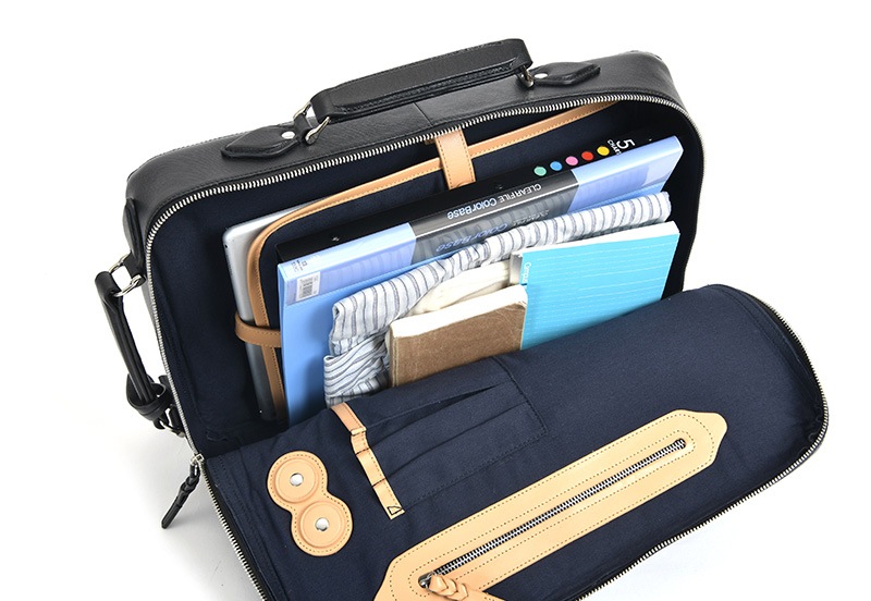 Pid 型押し牛革 ビジネスリュックサック selva リュックサックおしゃれ