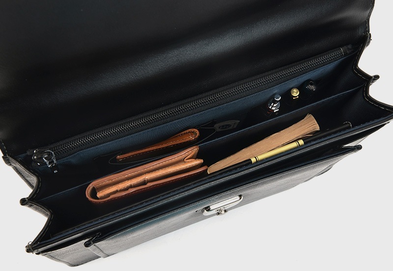 POLOFIELD ブリーフケース 日本製 合成皮革合皮/大人/クラシック