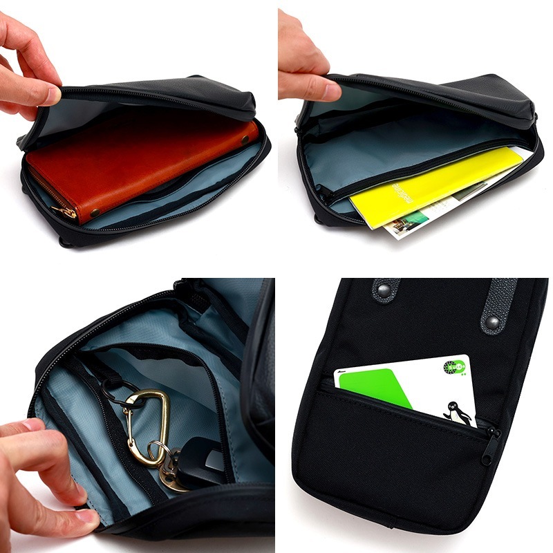 AGILITY パークポシェットL ラークマイルド スマホショルダーメンズ