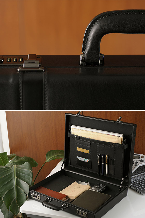 【美品✨】ラガード 青木鞄 アタッシュケース ビジネス バッグ レザー 本革 黒 LUGARD（ラガード） 青木鞄 アタッシュケース メンズ B4 Lugard G3