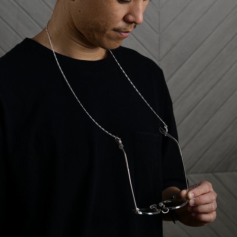 DANTE グラスチェーン フィガロ 眼鏡チェーンめがねチェーン/おしゃれ