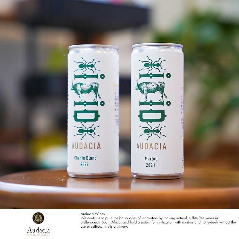 Mコレクション 25 ホワイトスペシャル ホウリン　安田総合研究所　カレスモア AUDACIA ルイボスワイン お試し 2缶セット ナチュラルワイン赤ワイン