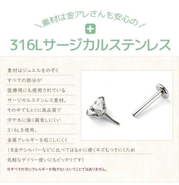 ץå弰ԥ ԥ 14G 16G 18G 20G 2mm  ԥ ܥǥԥ ĤäѤʤ °륮б 襤 ֥åȥå ֥å ֥åȥԥ ץ  ԥ  إå e05-33