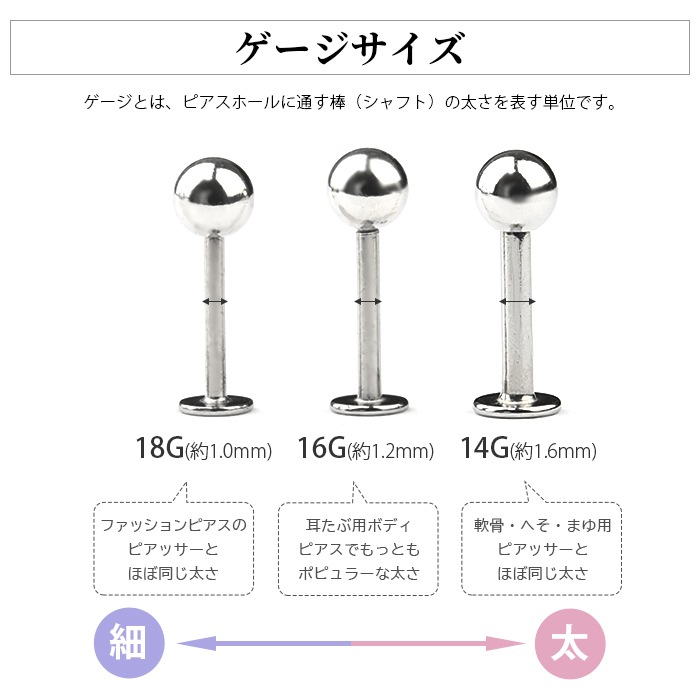 ֥å 18G 16G 14G ԥ 󥿡ʥ ܡ륭å С ֥åȥԥ ĤäѤʤ ץ 륹ƥ쥹  äˤ ȥ饬  ߥ ޥ e05-35