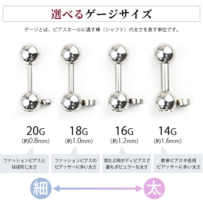 ��ξ�����åȡ� �ܥǥ��ԥ��� 20g 18g 16g 14g ���ȥ졼�ȥС��٥� �� �� ������ �ɥ��å� ���ꥹ���륬�饹 ���㡼�� �ԥ��� ���������륹�ƥ�쥹 ��°����륮���б� ����ԥ��� ��� ���� ���䡼���� p03-32