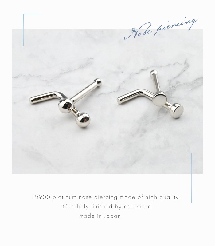 Made in Tokyo ץ ɡԥ ܥǥԥ 18G 20G Pt900 塼 å ꥸʥ  °륮б  ץ Ż  ֤ Υȥ ե ץ쥼  pt900-10-2