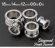 ʥ եåȥͥ ܥǥԥ 16mm 14mm 12mm 00G 0G ĥ 顼ۡ 顼 䡼  ǥ °륮б ѥƥ쥹 ȥͥ ͥ e08-10