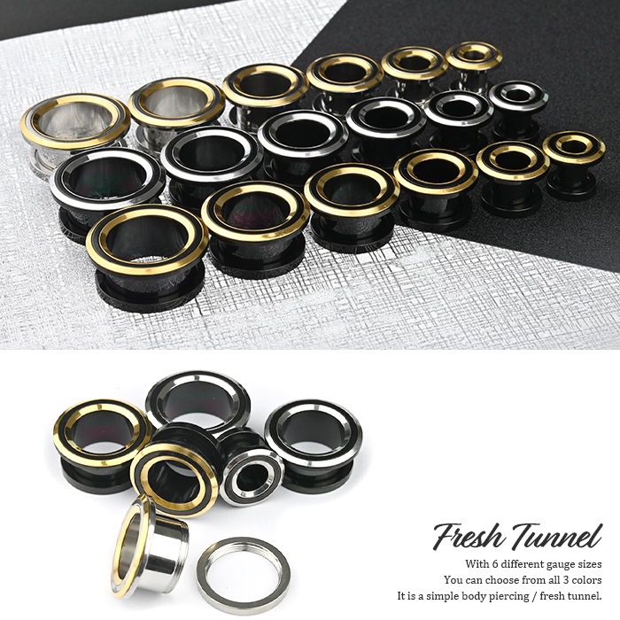 �Х����顼 �ե�å���ȥ�ͥ� �ܥǥ��ԥ��� 16mm 14mm 12mm 00G 0G 2G ��ĥ �顼���ۡ��� �顼�������� ���䡼���� ��� ��ǥ����� ��°����륮���б� �����ѥ��ƥ�쥹 �ȥ�ͥ� �ͥ��� PVD�����ǥ��� e08-2