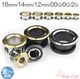 �Х����顼 �ե�å���ȥ�ͥ� �ܥǥ��ԥ��� 16mm 14mm 12mm 00G 0G 2G ��ĥ �顼���ۡ��� �顼�������� ���䡼���� ��� ��ǥ����� ��°����륮���б� �����ѥ��ƥ�쥹 �ȥ�ͥ� �ͥ��� PVD�����ǥ��� e08-2