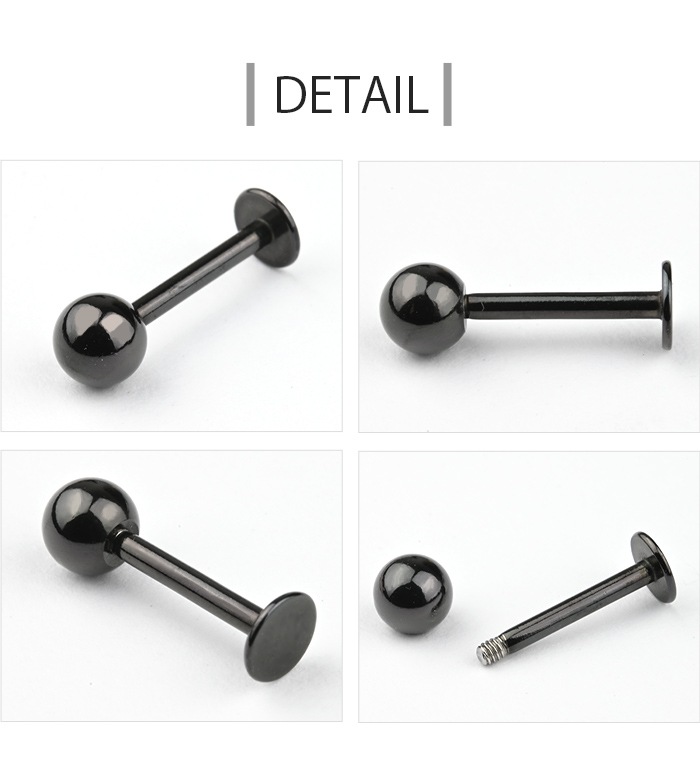 耳たぶ ピアス 14G 16G 18G 20G 軟骨ピアス ボディピアス つけっぱなし