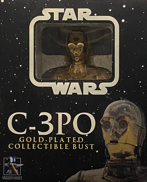 boiler store|C-3PO GOLD-PLATED COLLECTIBLE BUST[GENTLE GIANT