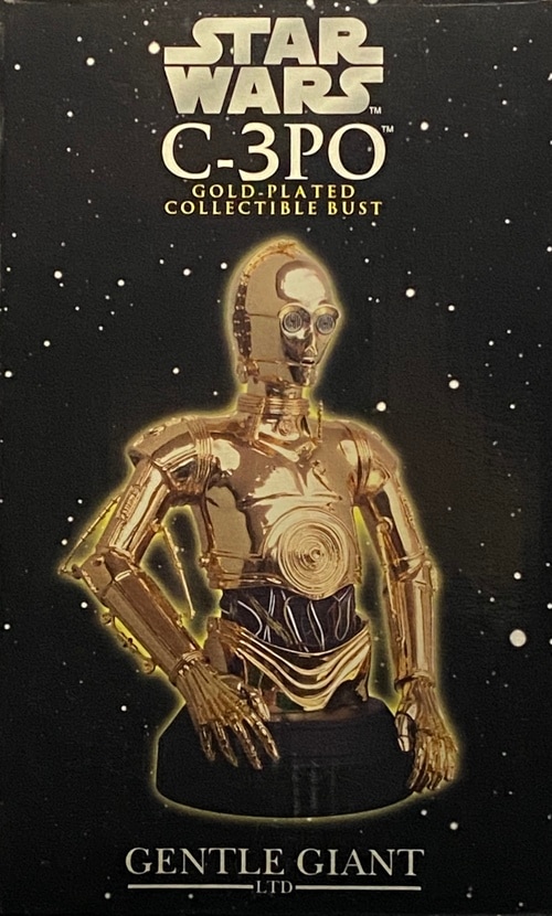 スターウォーズ C-3PO ゴールドプラテッド コレクティブルバスト ジェントル boiler store|C-3PO GOLD-PLATED COLLECTIBLE BUST[GENTLE GIANT