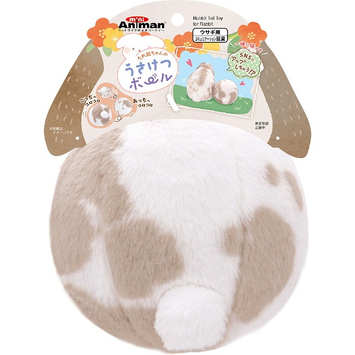 たれ耳ちゃんのうさけつボール | おもちゃ | うさぎ用品市場｜うさぎに