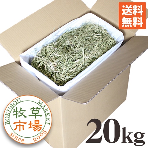 牧草市場 USチモシー2番刈りプレミアム牧草ダブルプレス20kg袋