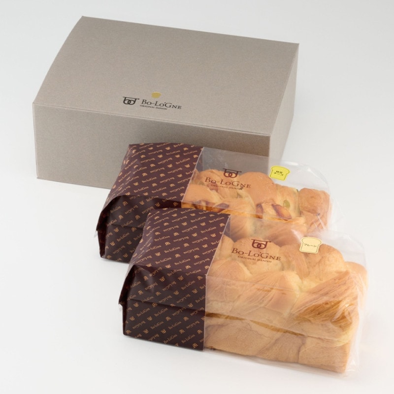 【送料無料】 ボローニャもこもこデニッシュ　選べる2本ギフト