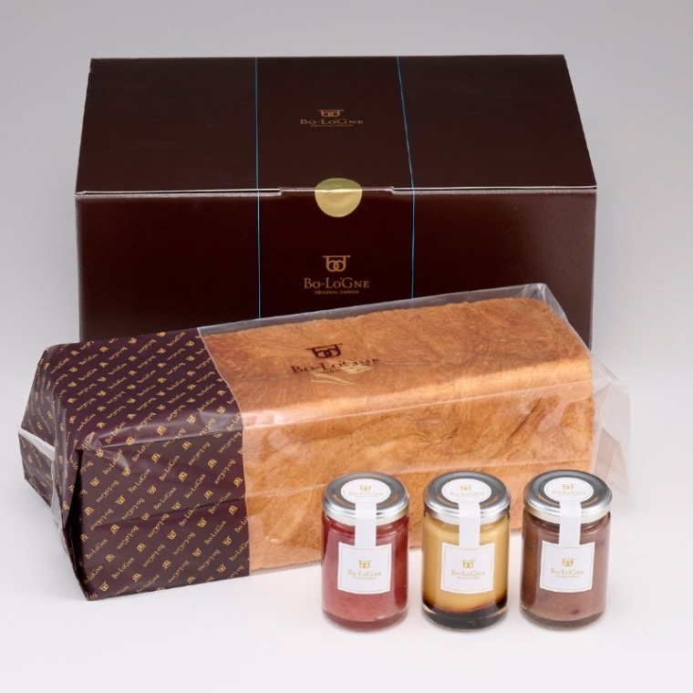 パン(3斤)＆選べるジャム3種セット