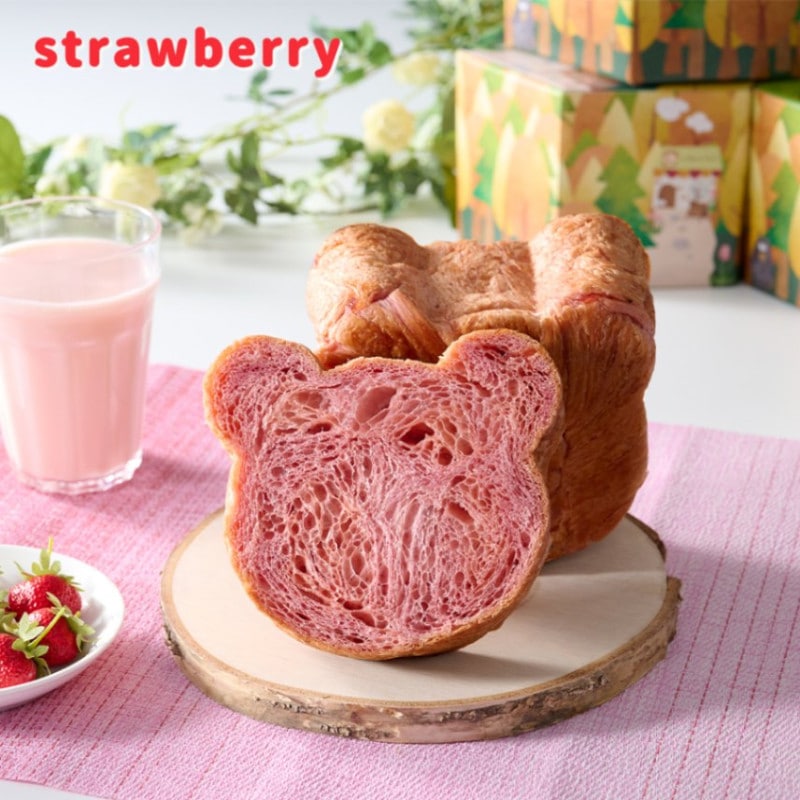 オロンのおススメ♪くまくまデニッシュ　いちご