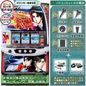 頭文字D 2nd (イニシャルD)スマスロ 実機 本体 イヤホンコンバーター+高性能ユニット不要機セット PUSHバイブON・OFF可能