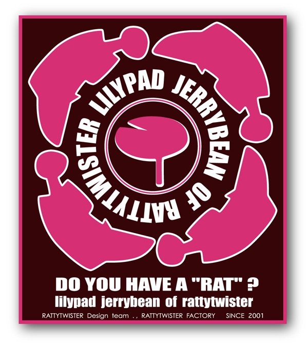 Ratty twisterSTICKER 3-001