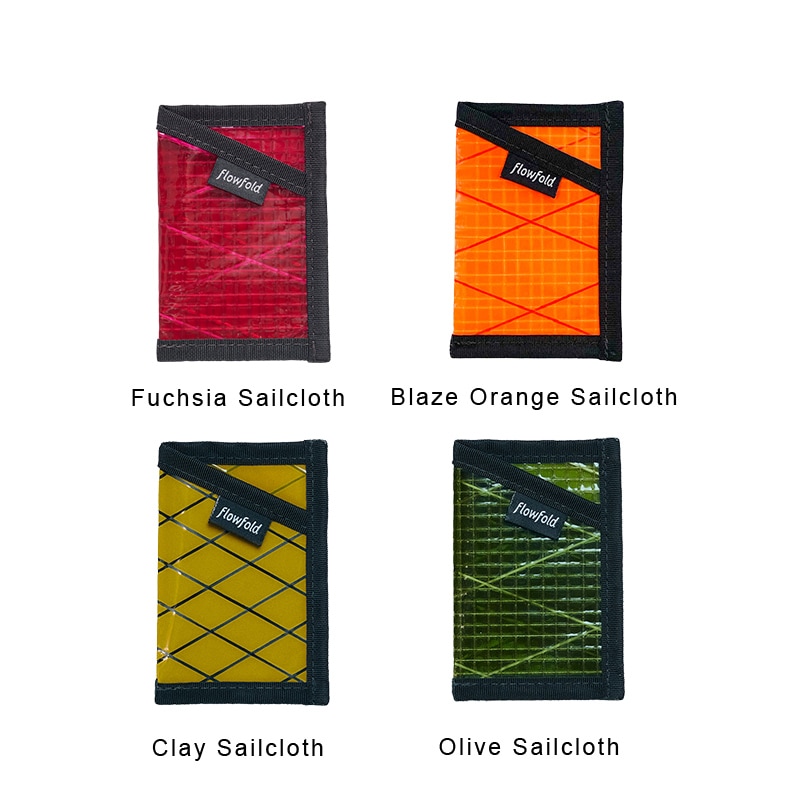 フローフォールド/Flowfold Recycled Sailcloth Minimalist - Card