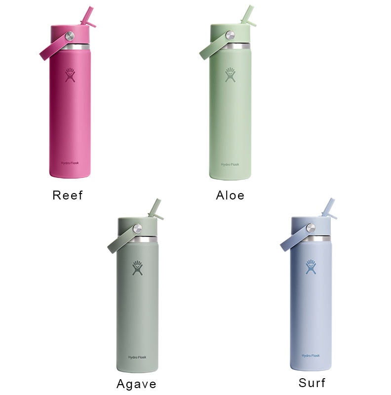 ハイドロフラスク/Hydro Flask 24 oz Wide Mouth Flex Straw