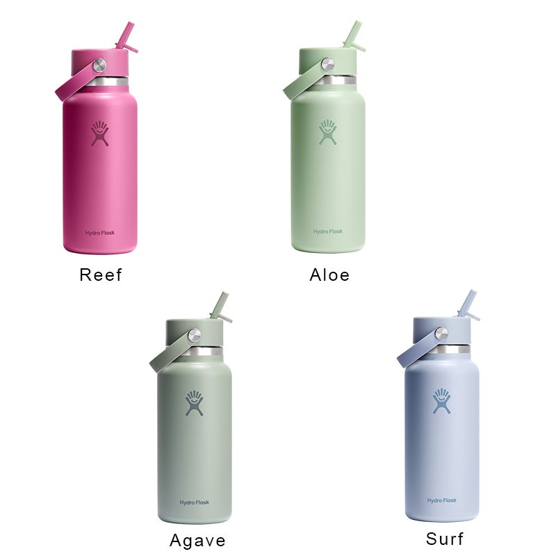 ϥɥե饹/Hydro Flask 32 oz Wide Mouth Flex Straw ƥ쥹ܥȥ946ml