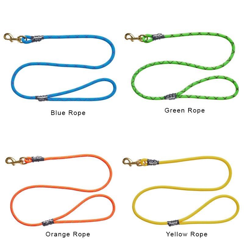 եե/Flowfold Recycled Climbing Rope - 4ft Dog Leash ꥵ륯饤ߥ󥰥סեեȡɥå꡼