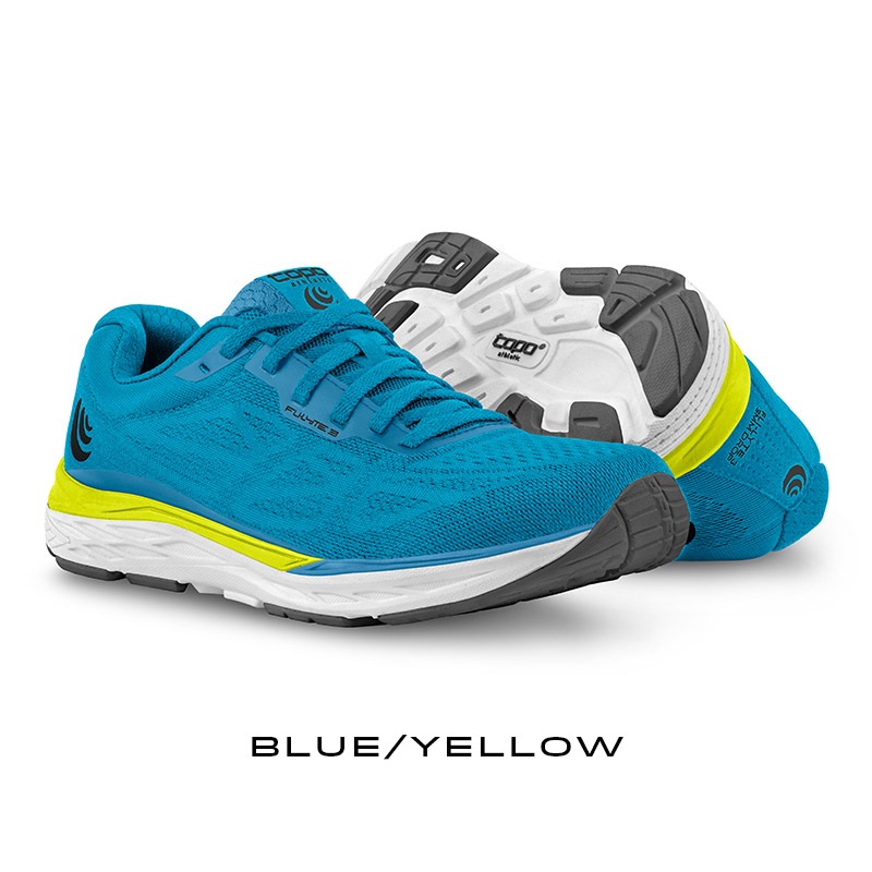 ��50%OFF�ۥȥݥ�����ƥ��å�/Topo Athletic® FLI-LYTE3�ʥե饤�饤��3�� Blue/Yellow ��� ���˥󥰥��塼�������ʡ����Բġ�