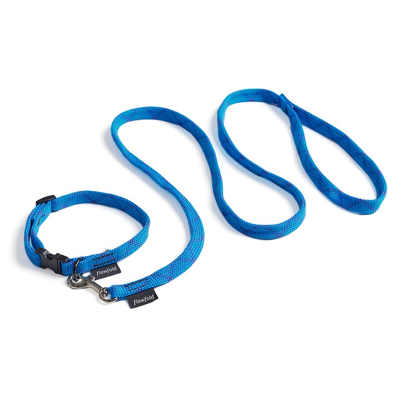 եե/Flowfold Recycled Rope Dog Collar - Small ꥵ ɥå顼 ⡼