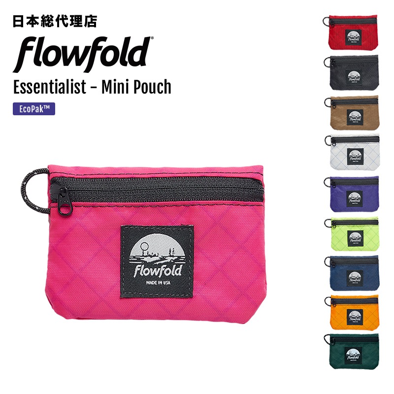 եե/Flowfold Essentialist - Mini Pouch å󥷥ꥹ ߥ˥ݡ