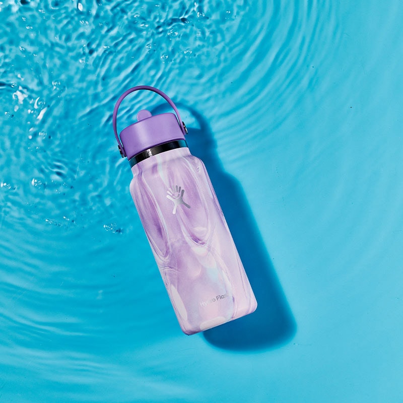 ϥɥե饹/Hydro Flask Jelly Collection 32 oz Wide Mouth Flex Straw ƥ쥹ܥȥ946ml